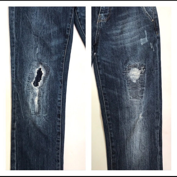 Stradivarius Distressed Jeans - Picture 6 of 8